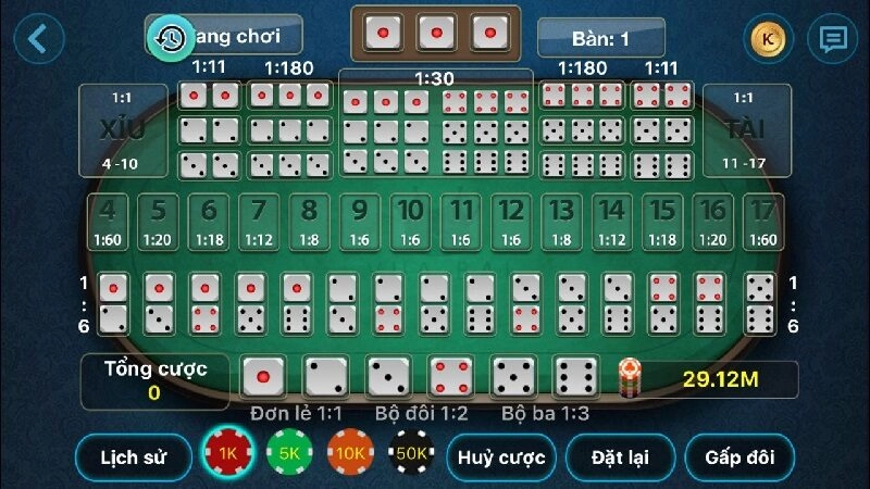 Cách chơi Tài Xỉu online tăng cơ hội thắng